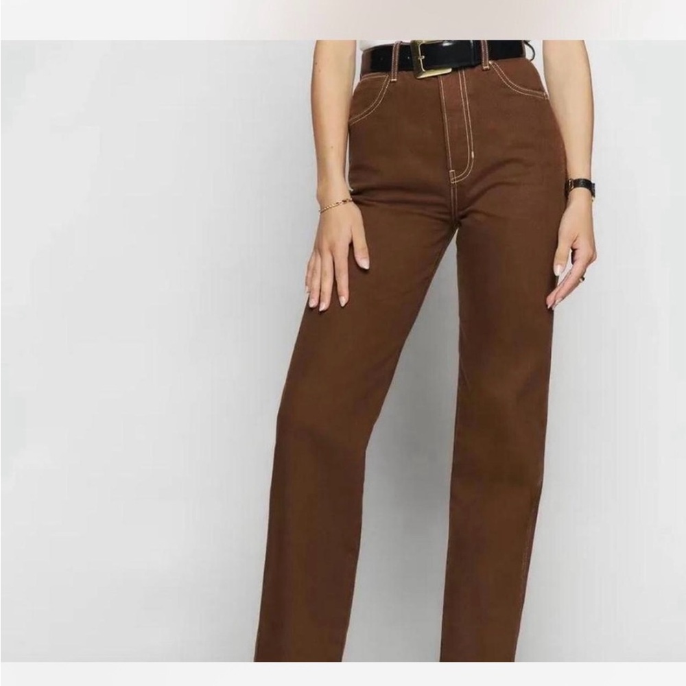 Classic Brown Women's Jeans